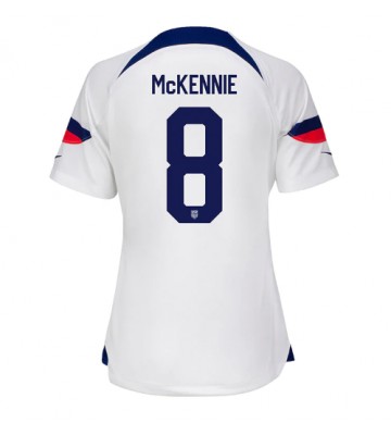 Maillot de foot États-Unis Weston McKennie #8 Domicile Femmes Monde 2022 Manches Courte